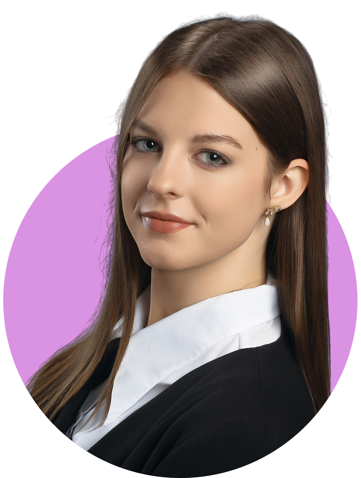 Kléh Sára Laura portréja